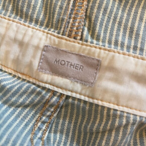 Mother denim straight leg overalls - Picture 3 of 4